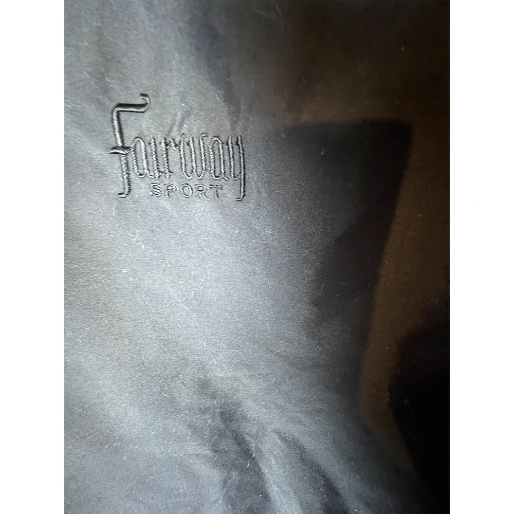 David Sticker Fairway Pullover Windbreaker XL Navy Blue